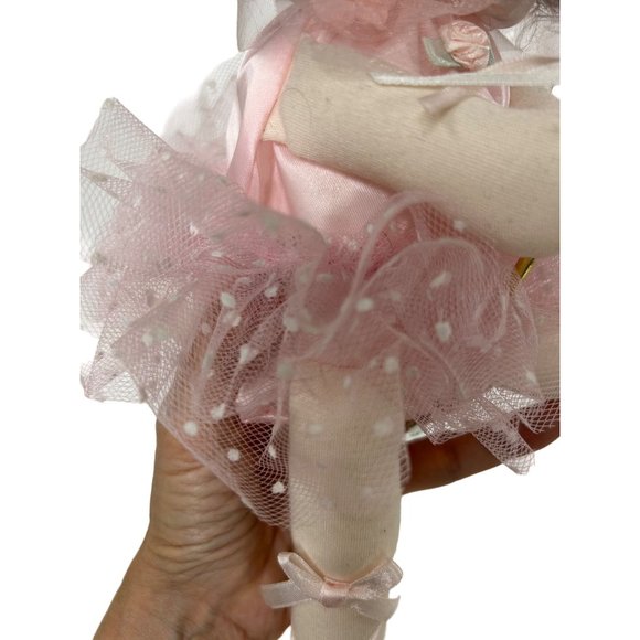 Erkeley Designs Ballerina Dancer Music Box  Doll Cuddle Kidz Moves Head Vintage - Picture 11 of 17
